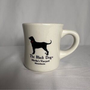 The Black Dog Martha’s Vineyard White Ceramic Mug